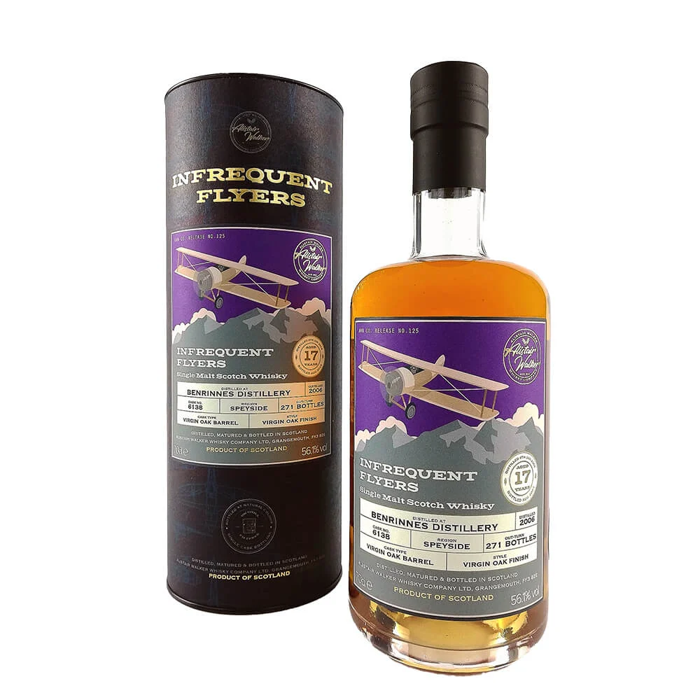 Benrinnes Infrequent Flyers Virgin Oak Finish 2006 17 Year Old Whisky | 700ML - Whiskey