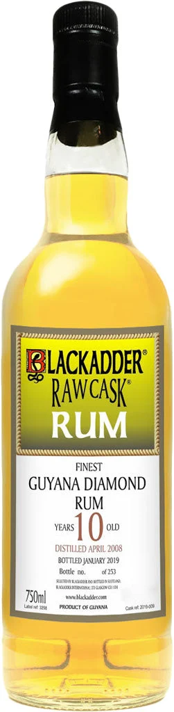 Blackadder Guyana Diamond Raw Cask 2008 Ron de 10 años - Rum