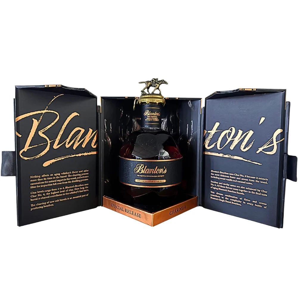 Blanton’s | Char No. 4 | Original Single Barrel Bourbon Whiskey | 2022 Special Release | 700ML