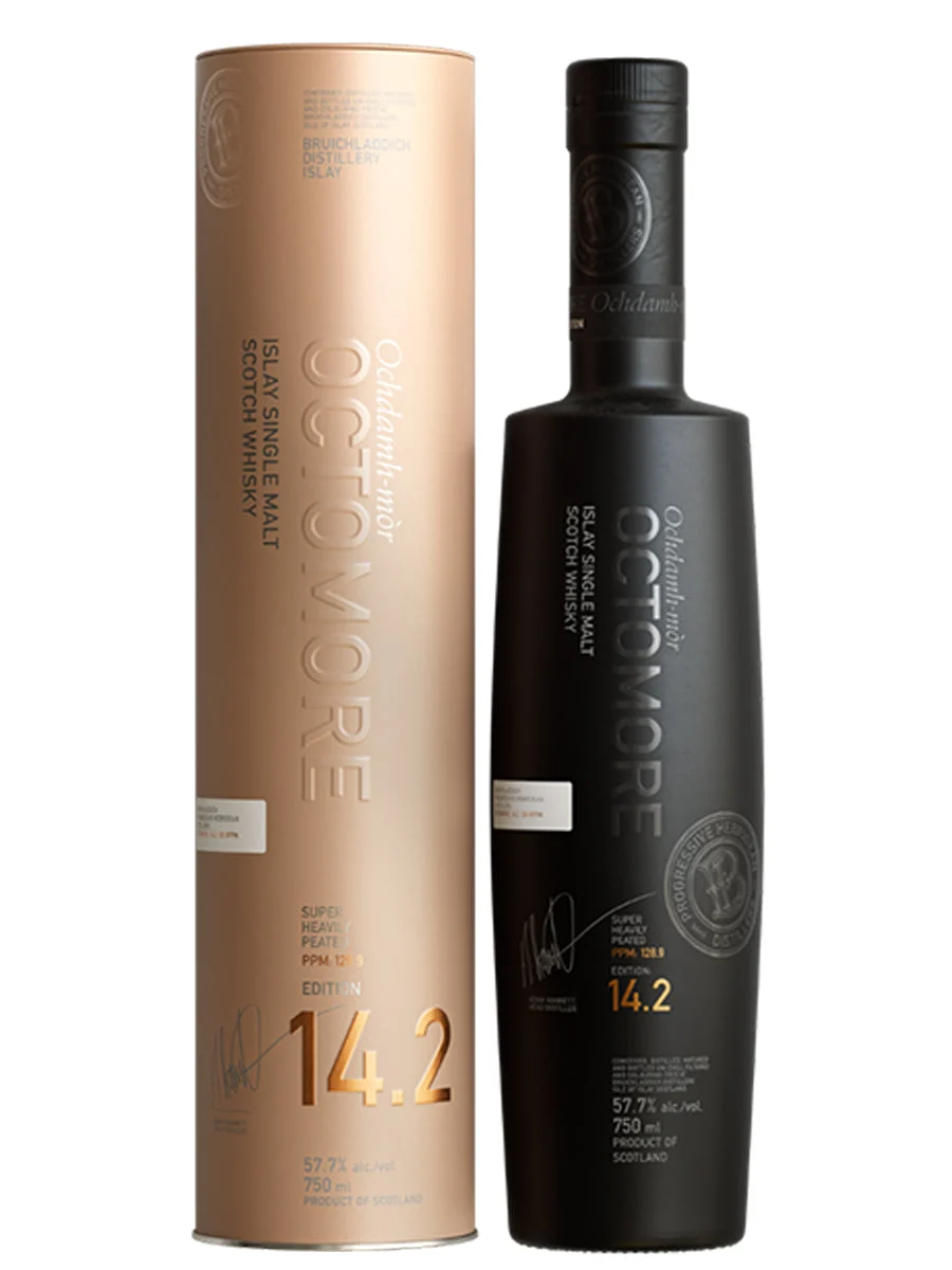 Bruichladdich Octomore 14.2 Single Malt Scotch Whisky - Whiskey