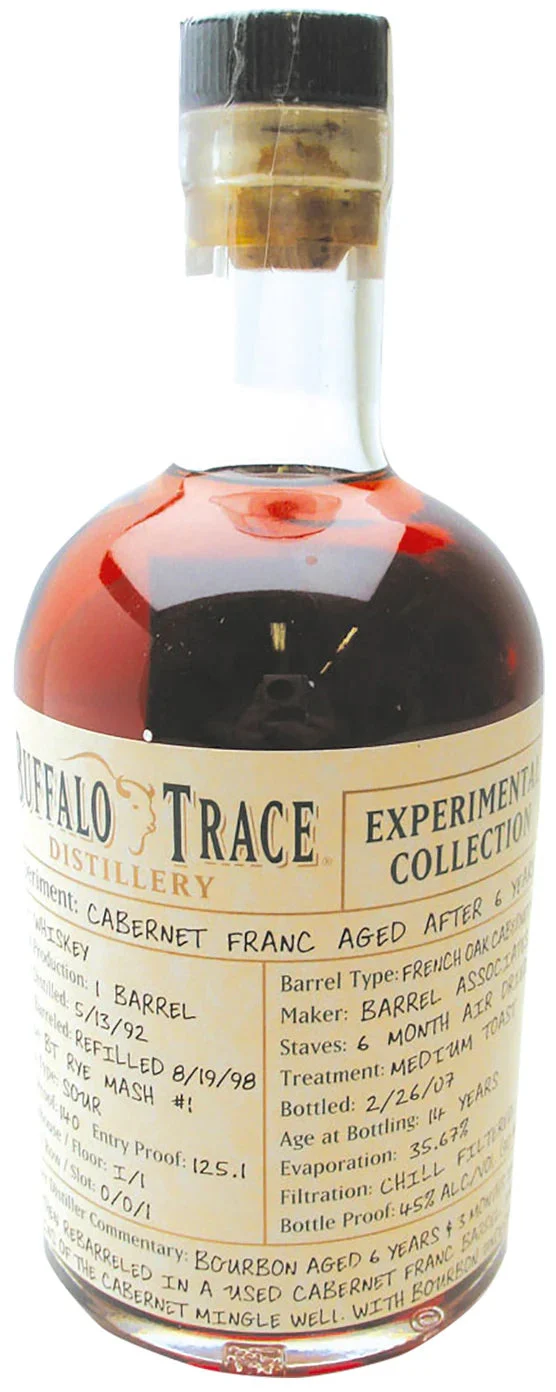 Buffalo Trace Experimental Collection | Cabernet Franc Aged After 6 Years - Whiskey