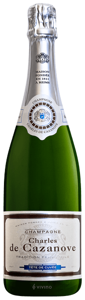 Champagne Charles de Cazanove | Tradition Tete de Cuvee Brut Glitter - NV