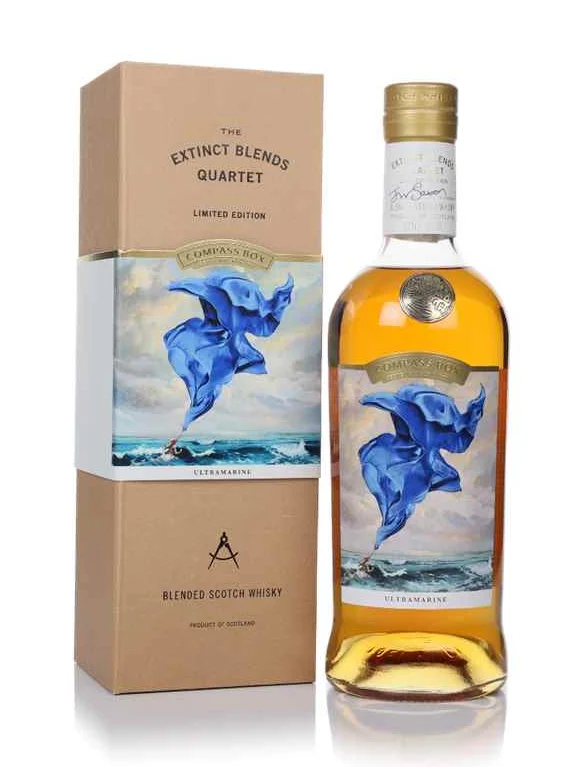 Compass Box The Extinct Blends Quartet | Ultramarine| Limited Edition Whisky | 700ML - Whiskey