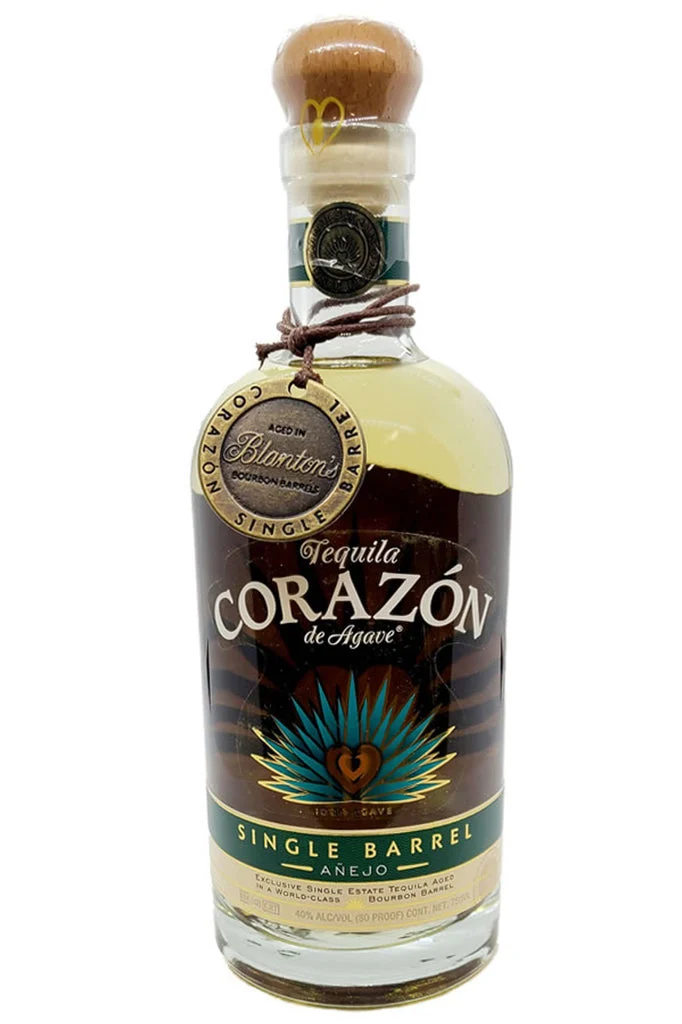 Corazon Blanton Barrel Finish Single Barrel Anejo Tequila