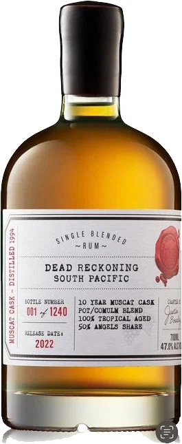 Dead Reckoning Ron del Pacífico Sur de 10 años | 700ML - Rum