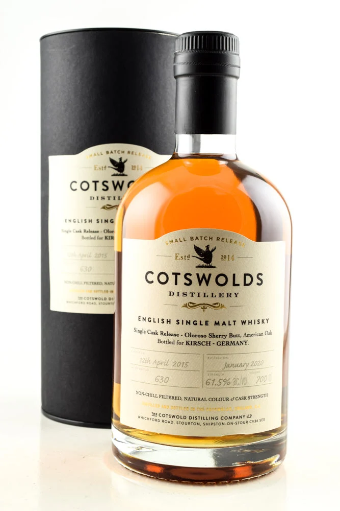 Cotswolds (D.2015 B.2020) Oloroso Sherry Butt Single Malt Whisky | 700ML - Whiskey