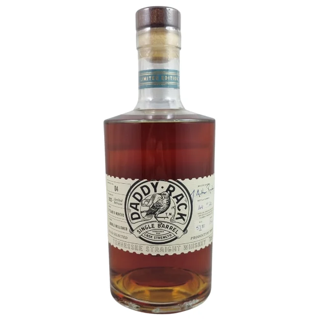 Daddy Rack Single Barrel 2022 Limited Release Cask Strength Whiskey | 700ML