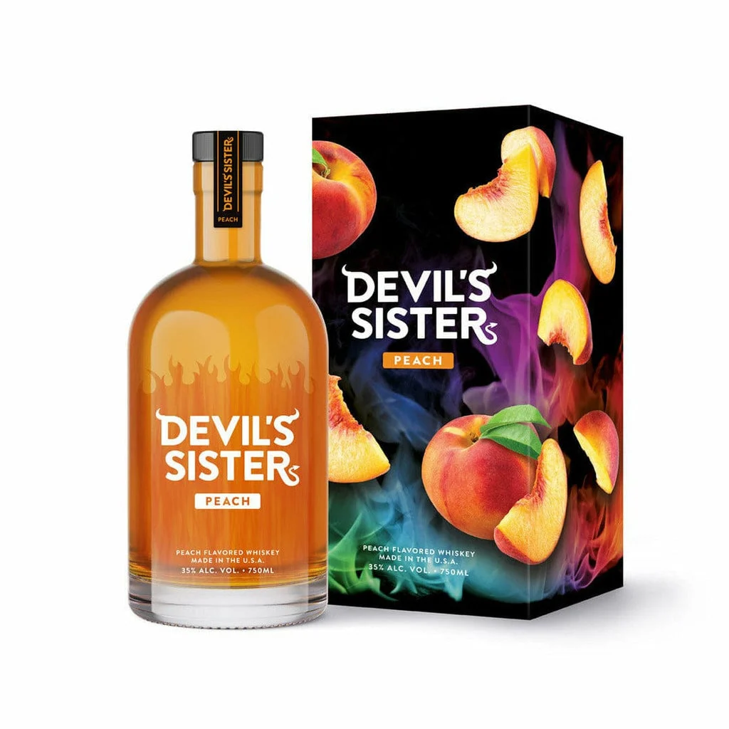 Whisky de melocotón Devil's Sister