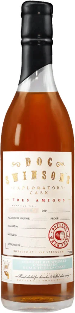 Doc Swinson Exploratory Cask Tres Amigos Straight Rye Whiskey