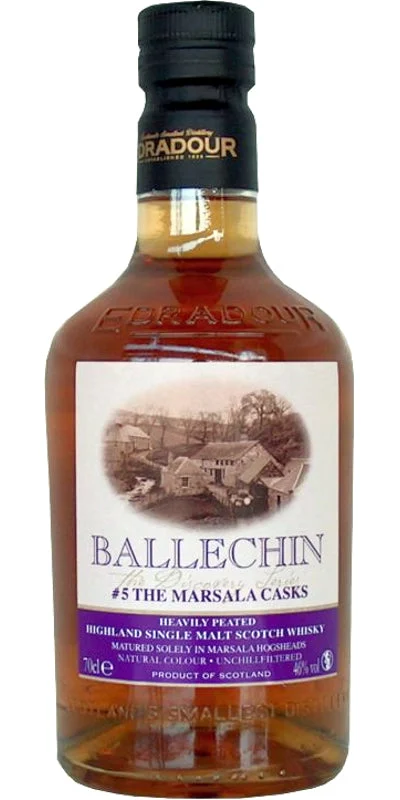 Edradour Ballechin #5 The Marsala Casks (The Discovery Series) Scotch Whisky | 700ML - Whiskey
