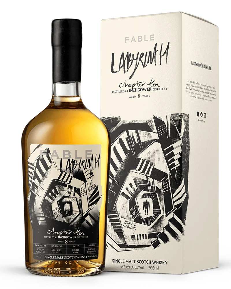 Fable Whisky Labyrinth Chapter Ten 8 Year Old Scotch Whisky | 700ML - Whiskey