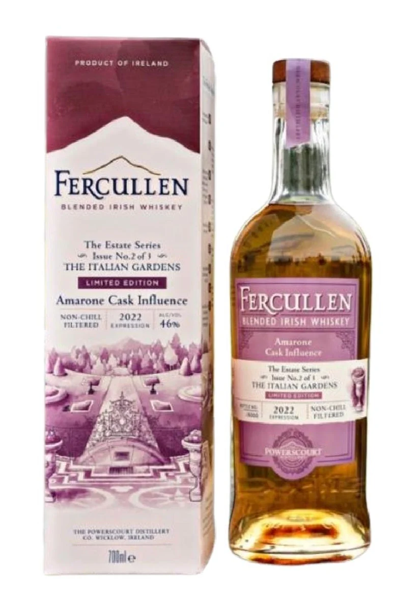 Fercullen The Italian Gardens 2022 Amarone Cas Influence Irish Whiskey | 700ML
