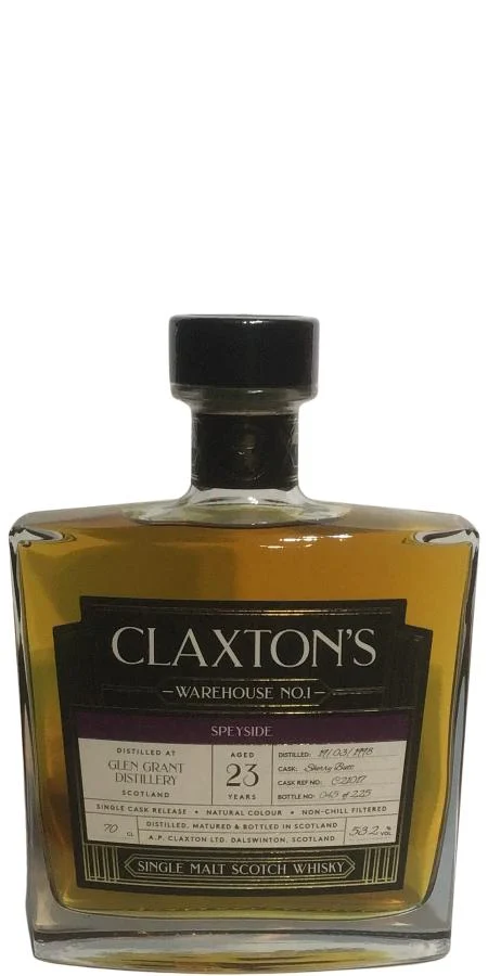 Glen Grant 1998 Cl Warehouse No. 1 2021 Release (Cask #C21017) Single Malt Scotch Whisky | 700ML