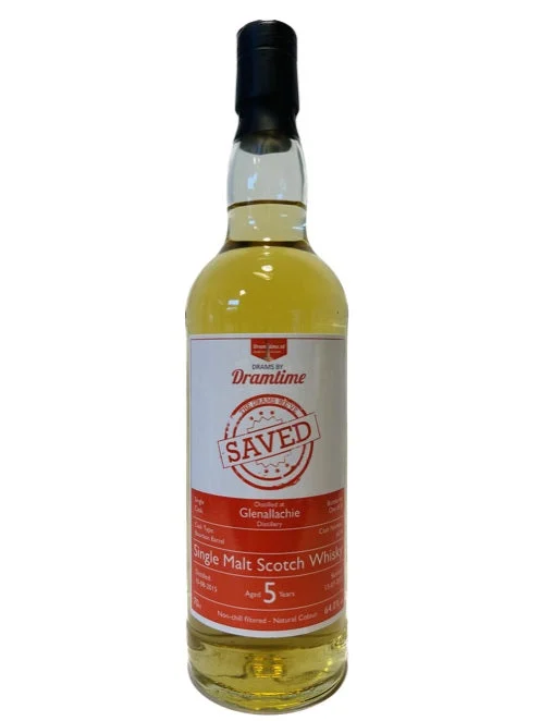 Glenallachie 2015 (Dramtime) The Drams We've Saved (5 Year Old) Single Malt Whisky | 700ML - Whiskey