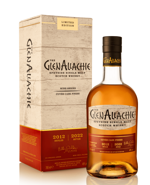 Glenallachie Cuveé Cask Finish 10 Year Old 2022 Release Single Malt Scotch Whisky | 700ML - Whiskey