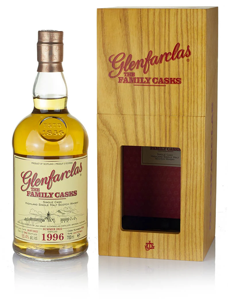 Glenfarclas 1996 The Family Casks (Release S22) Single Malt Scotch Whisky | 700ML