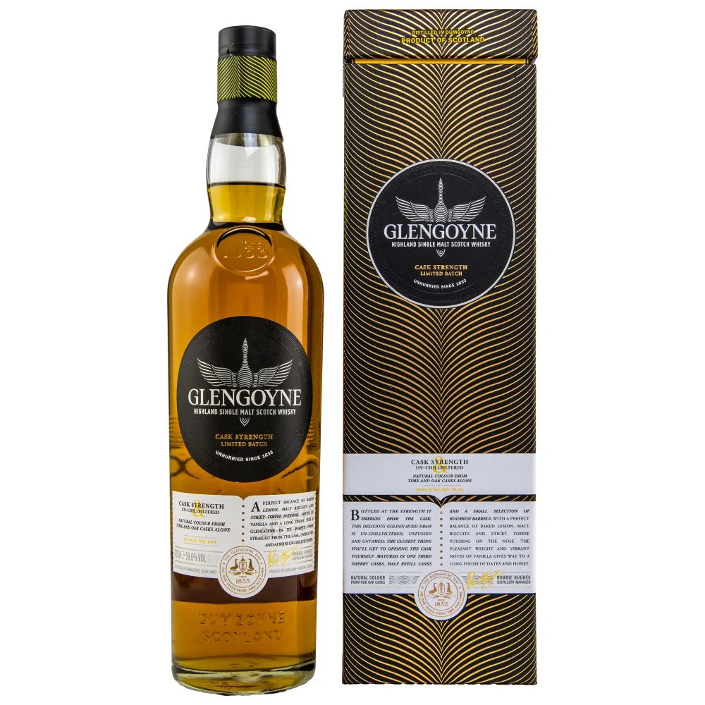 Glengoyne Cask Strength Batch No.009 Scotch Whisky | 700ML - Whiskey