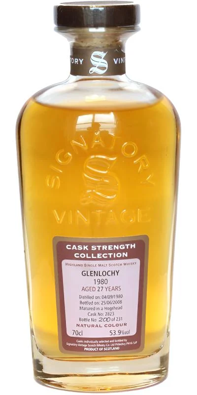 Glenlochy 27 Year Old 1980 - Cask Strength Collection (Signatory) Scotch Whisky | 700ML
