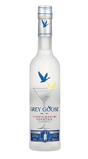 Grey Goose Classic Martini Cocktail | 375ML
