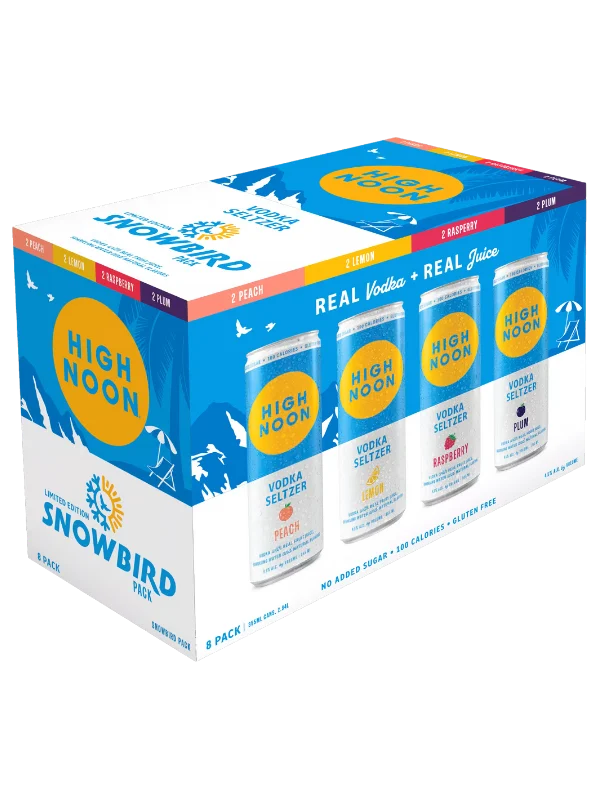 High Noon Hard Seltzer LE Snowbird Pack Cocktail | 8x355ML
