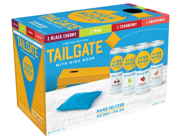 High Noon Hard Seltzer Tailgate Limited Edition Cocktail | 8x355ML