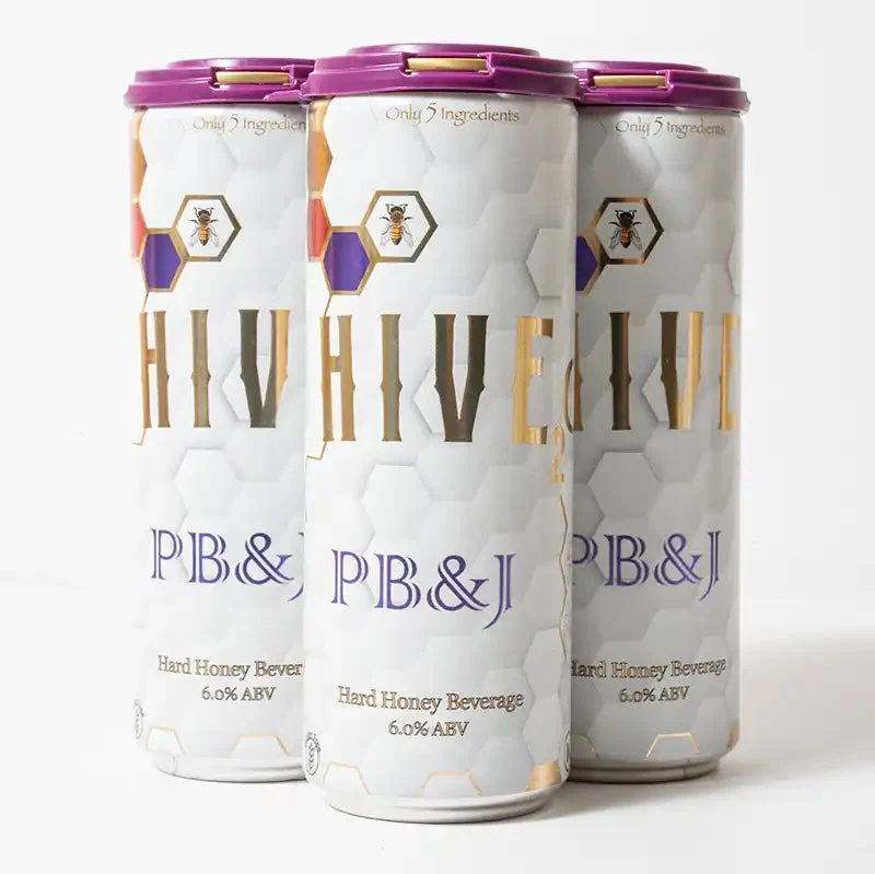 Cóctel Hive2o Hard Honey PB&J | 4x355ML