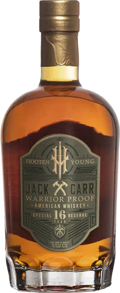 Hooten Young Jack Carr Warrior Proof 16 Year Old American Whiskey