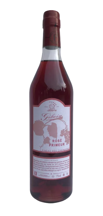 Vino Pineau des Charentes Rose Primeur Giboin - Wine