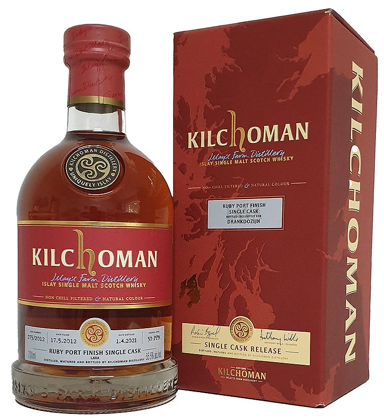 Kilchoman 2012 Lava Single Cask 2021 Release (Cask #275/2012) Single Malt Scotch Whisky | 700ML - Whiskey