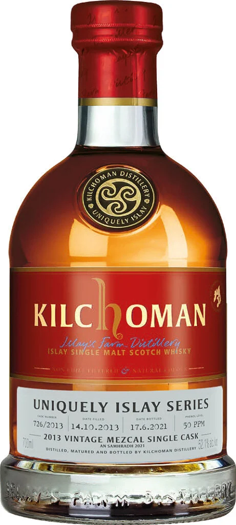 Kilchoman 2013 Uniquely Islay Series - An Samhradh 2021 2021 Release (Cask #726/2013) Single Malt Scotch Whisky | 700ML