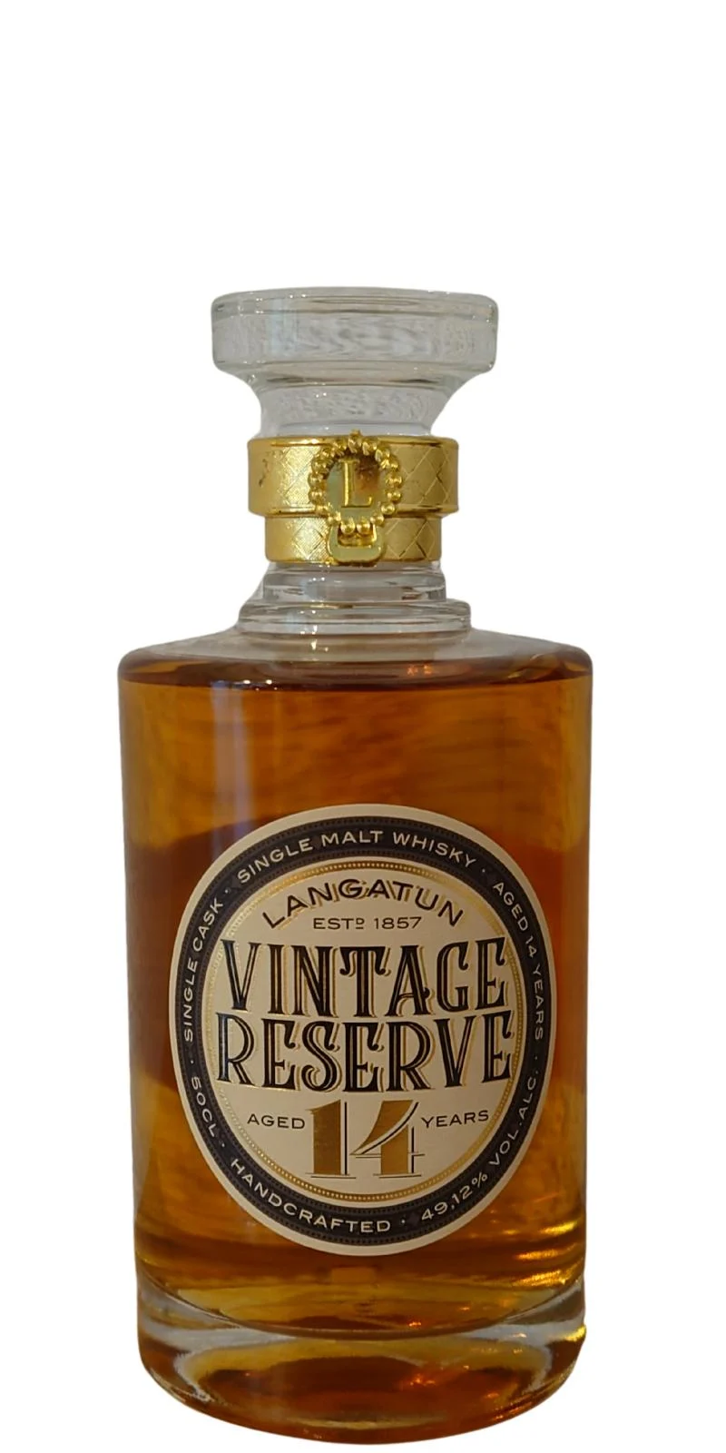 Langatun 2008 Vintage Reserve (14 Year Old) Single Malt Whisky | 500ML - Whiskey