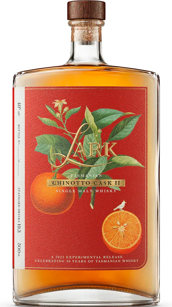 Lark Chinotto Cask II Experimental Release Single Malt Whisky | 500ML - Whiskey