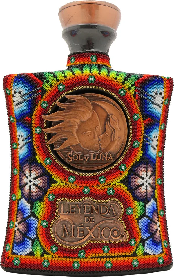 Leyenda de Mexico Sol y Luna Extra Anejo Beaded Tequila