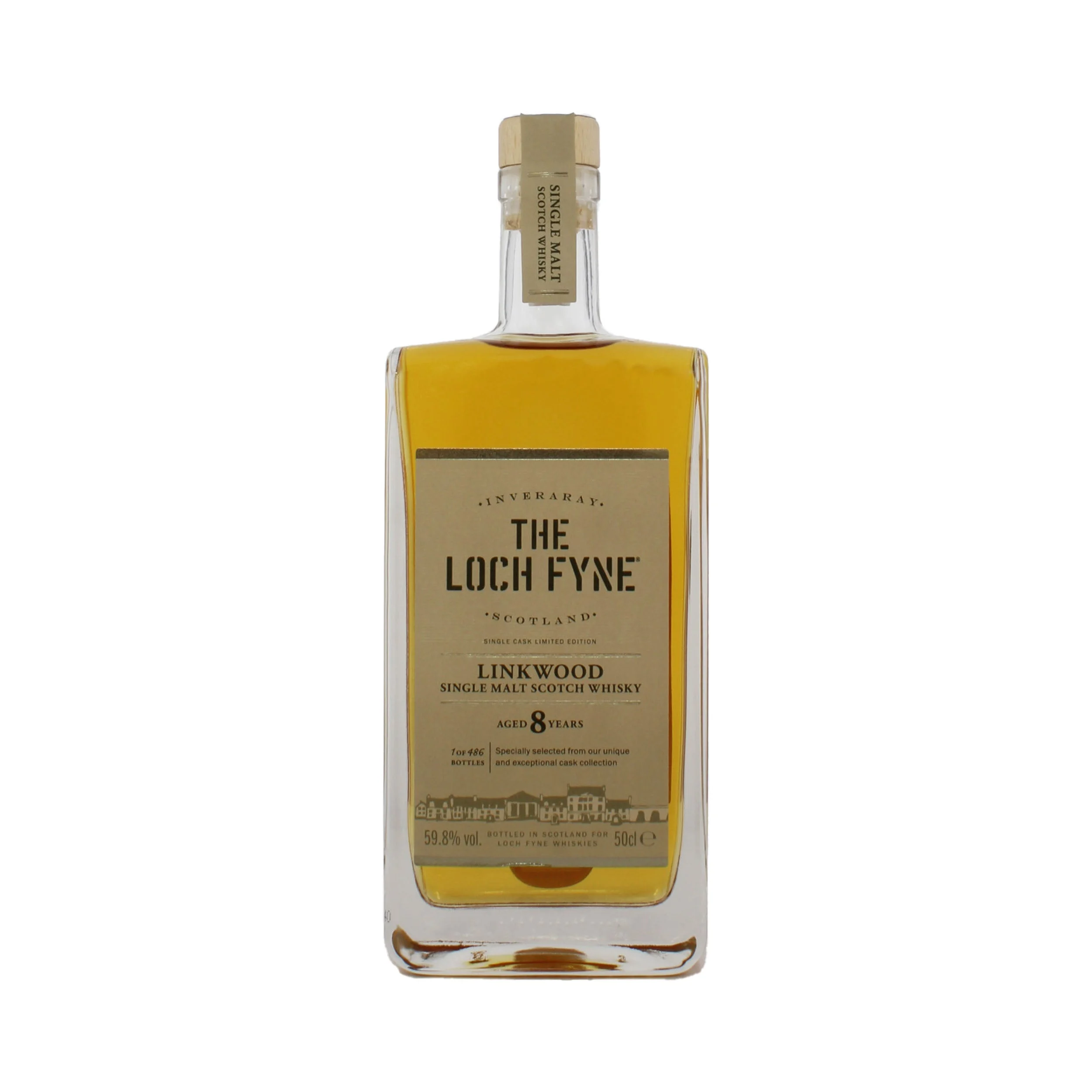 Linkwood 08-Year-Old LF Single Malt Whisky | 500ML