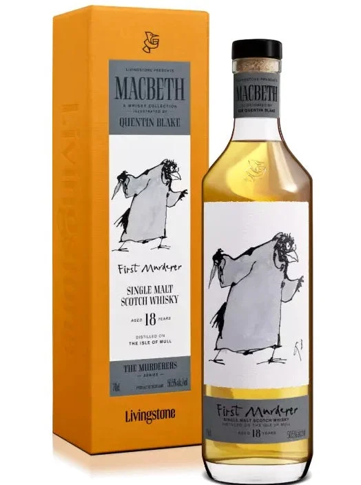 Ledaig Macbeth Act One First Murderer Murderers Series 18 Year Old Whisky | 700ML - Whiskey