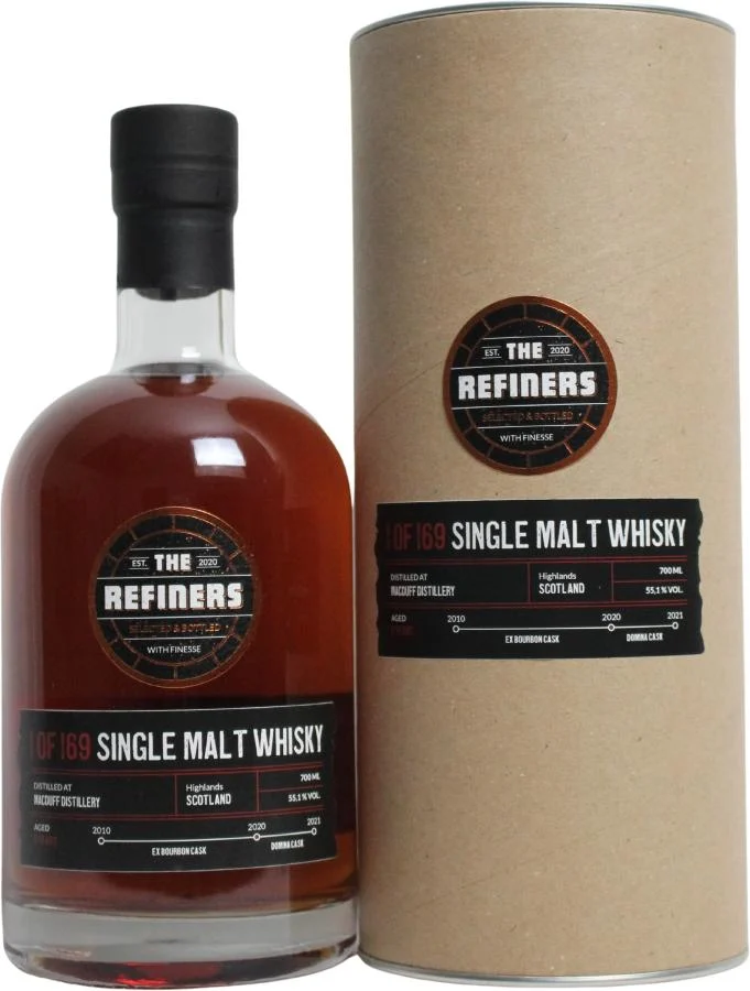 Macduff 2010 FegG The Refiners 11 Year Old 2021 Release Single Malt Scotch Whisky | 700ML - Whiskey