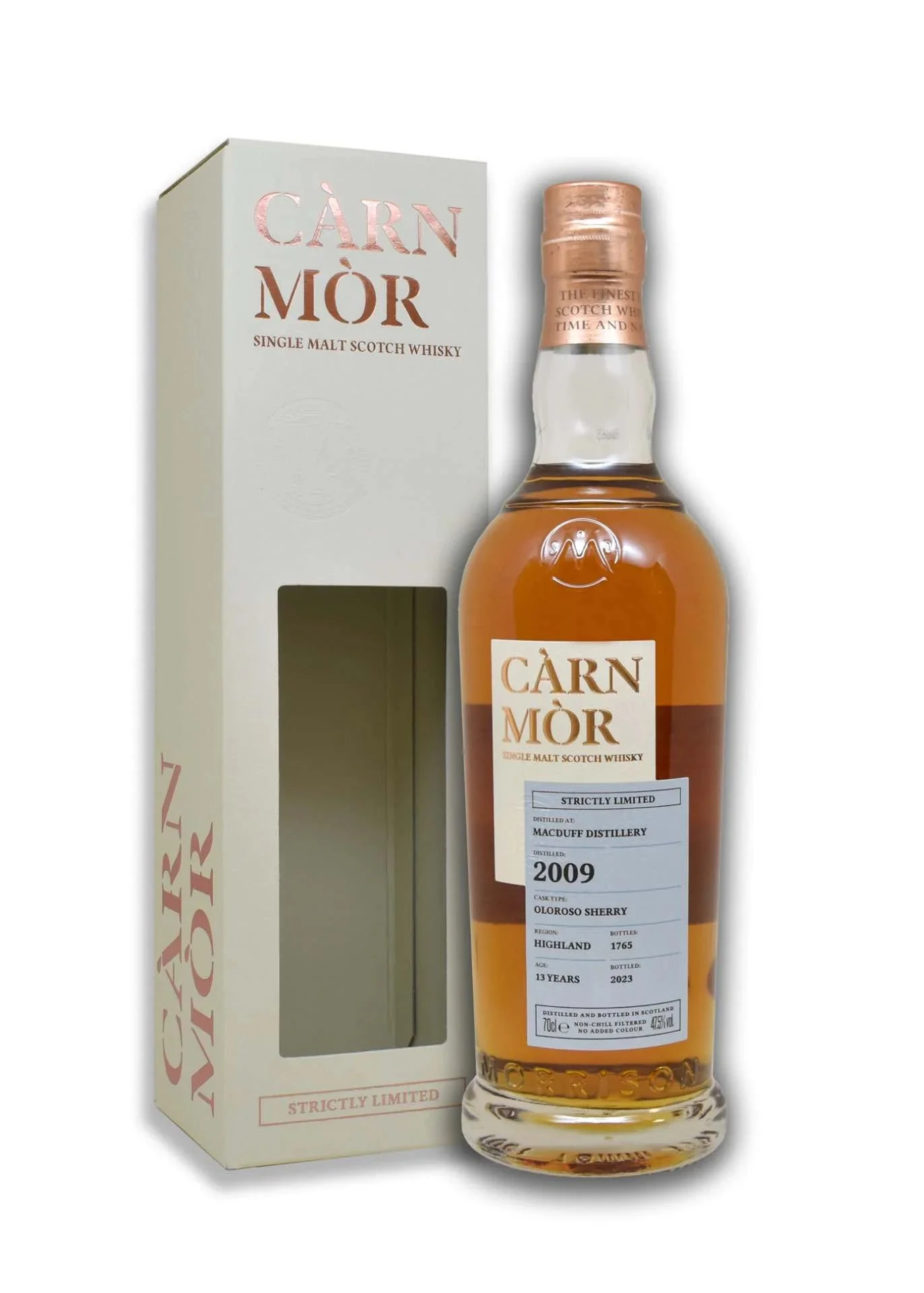 Macduff 2009 Carn Mor Strictly Limited Single Malt Scotch Whisky | 700ML - Whiskey