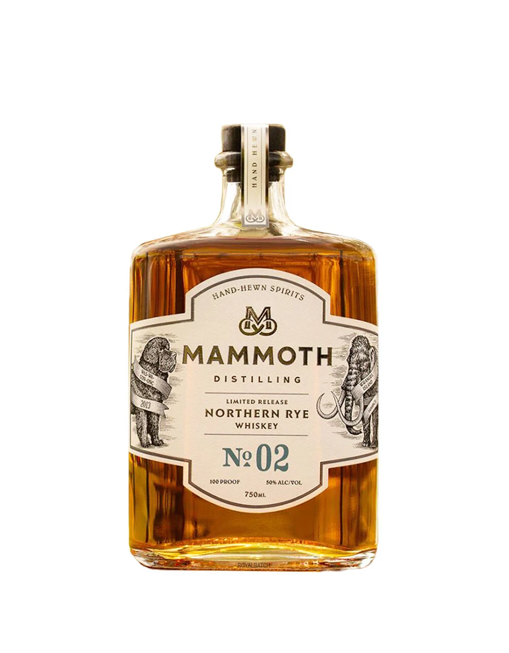 Mammoth Distilling & Co. Whisky Mammoth de lanzamiento limitado Northern Rye No 02