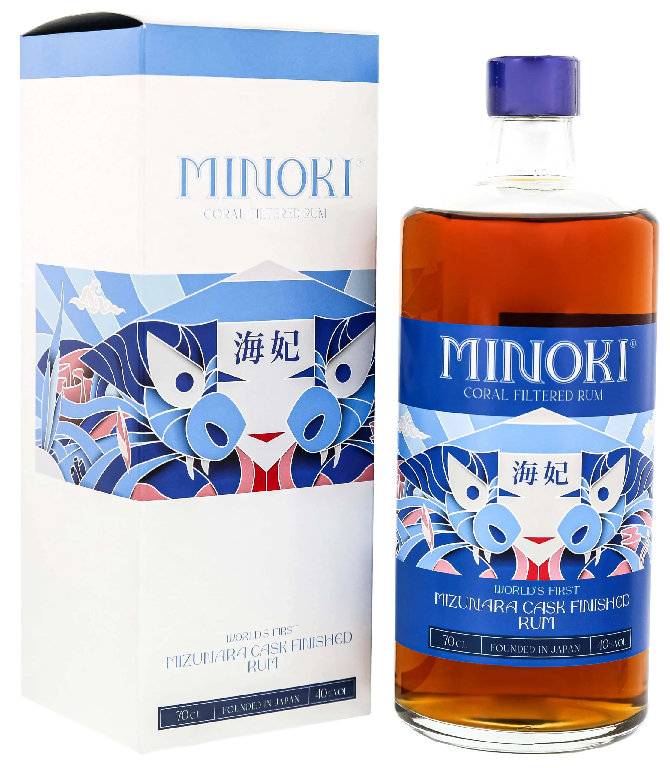 Ron Minoki Mizunara con acabado en barrica | 700ML - Rum