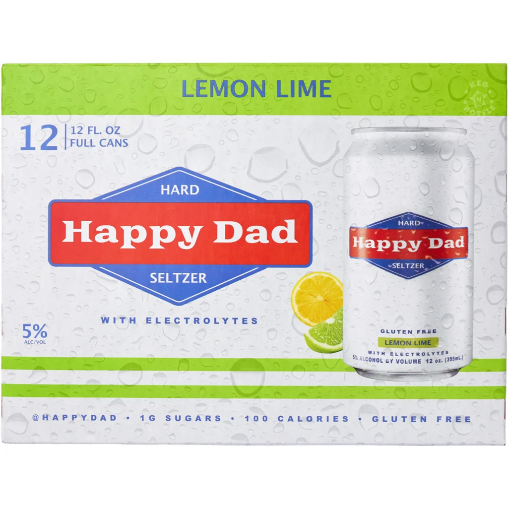 Happy Dad Lemon Lime Cocktail | 12x355ML
