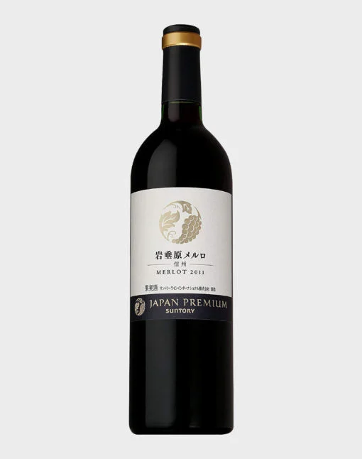 Suntory Japan Premium Iwadarehara Merlot 2011 Wine
