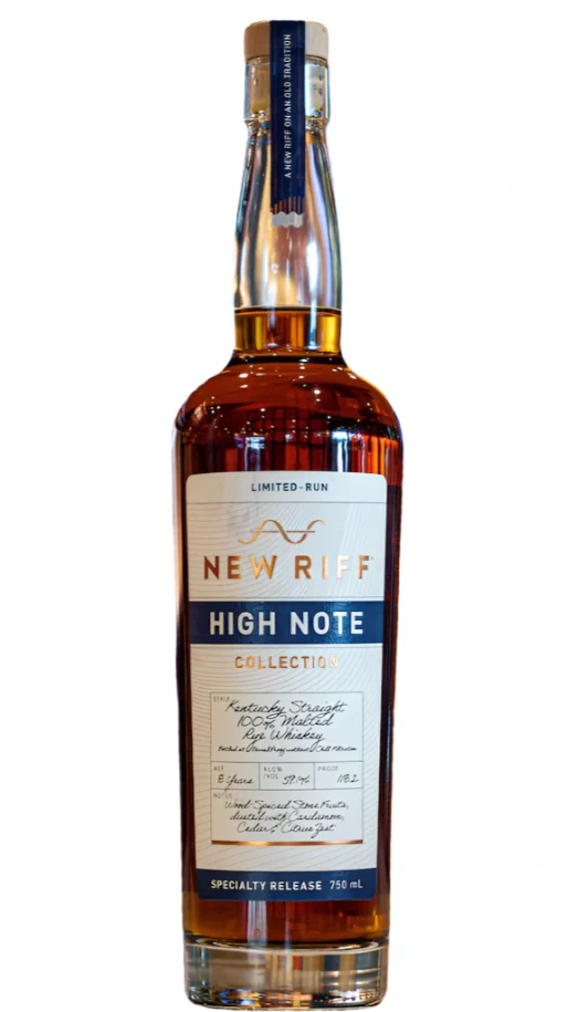 New Riff High Note Collection 100% Malted Rye Whiskey