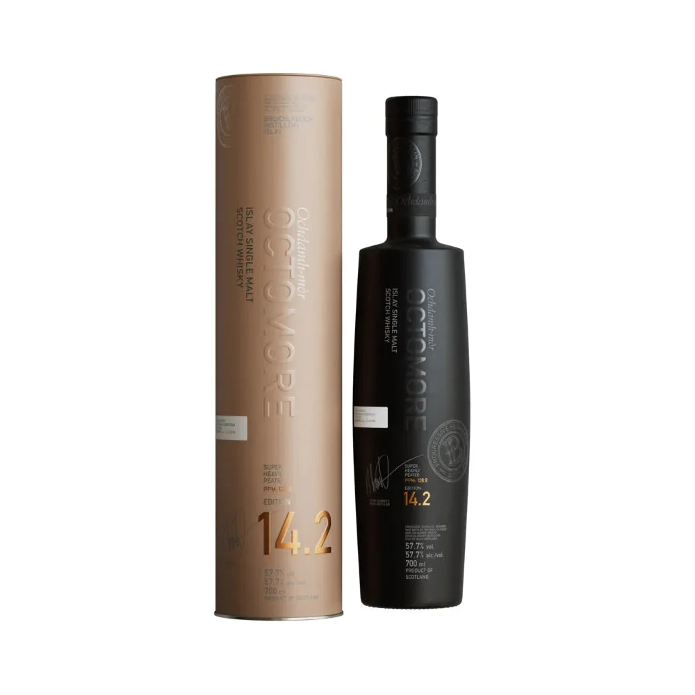Octomore Edition:14.2 Super Heavily Peated (128,9 ppm) Scotch Whisky | 700ML - Whiskey