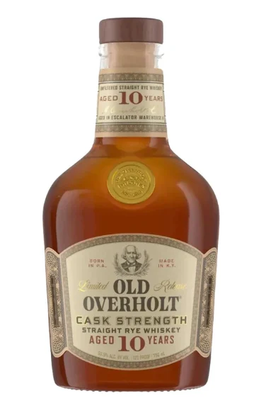 Old Overholt 10 Year Old Cask Strength Straight Rye - Whiskey