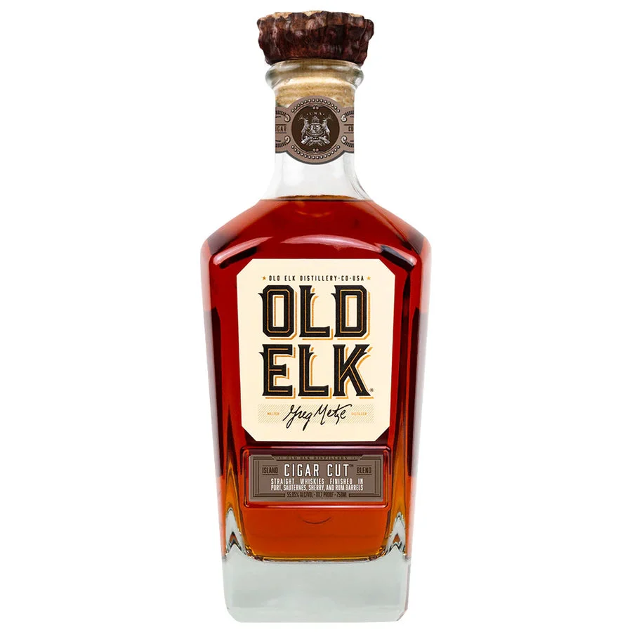 Old Elk Cigar Cut Straight Bourbon Island Blend Whiskey