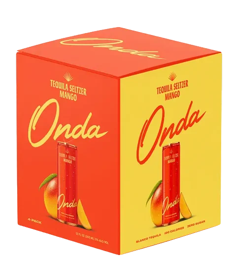 Onda Mango Tequila Seltzer Cocktail | 4x355ML