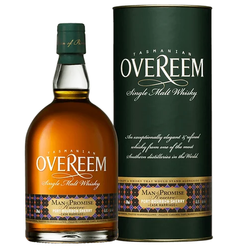 Overeem Man of Promise Reserve Port-Bourbon-Sherry Cask Marriage Single Malt Whisky | 700ML