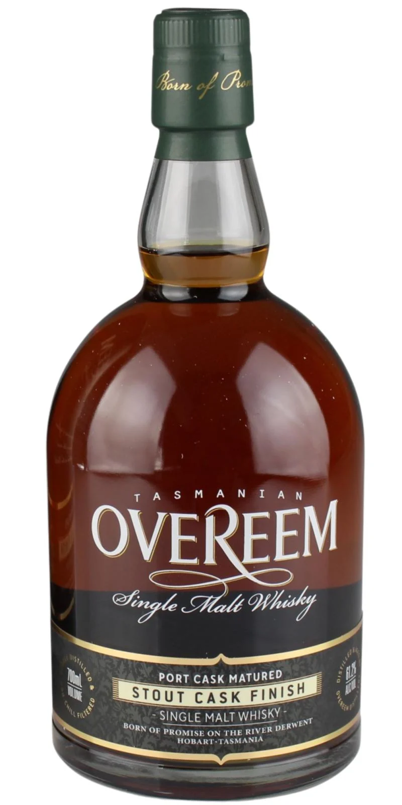 Overeem Stout Cask Finish Port Cask Matured Scotch Whisky | 700ML - Whiskey