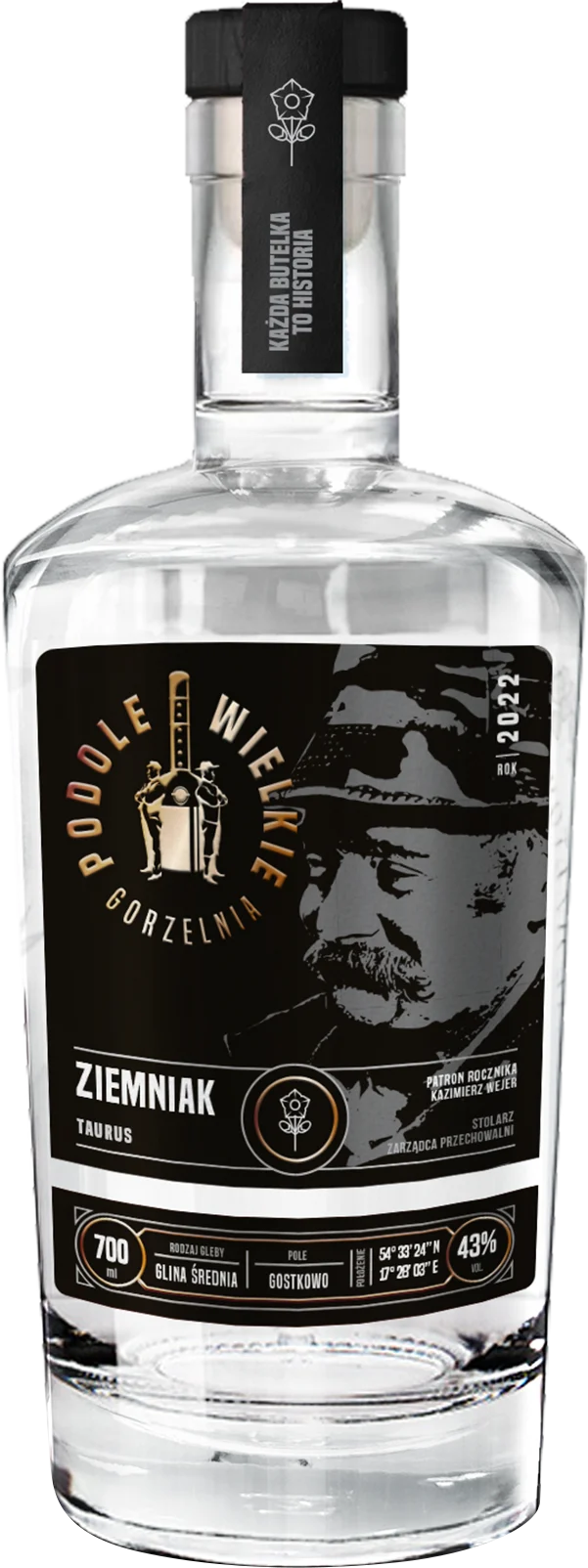 Okowita Podole Wielkie Ziemniak Taurus 2022 Vodka premium | 700ML