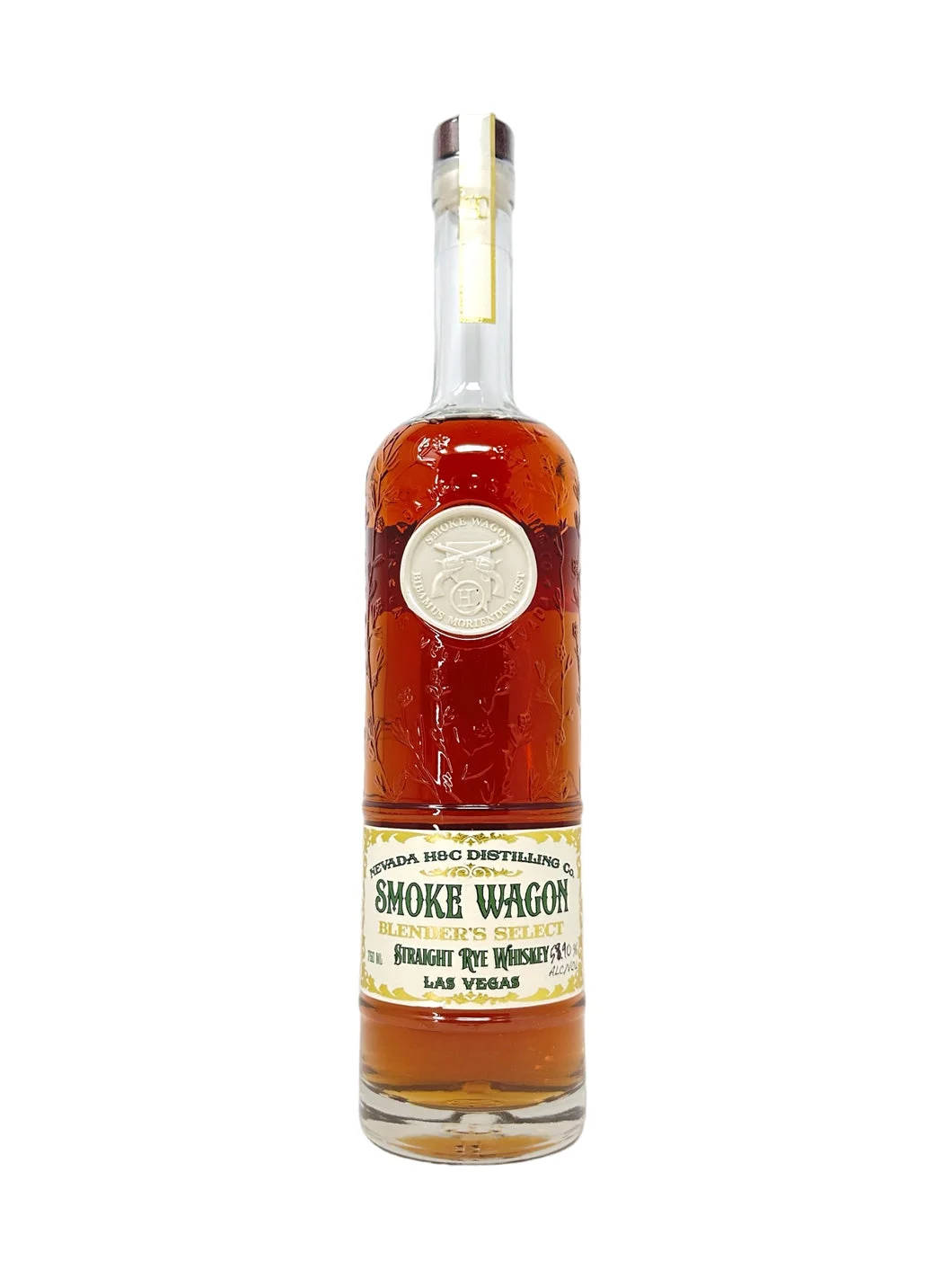 Nevada Distilling Smoke Wagon Blenders Select Straight Rye Whiskey